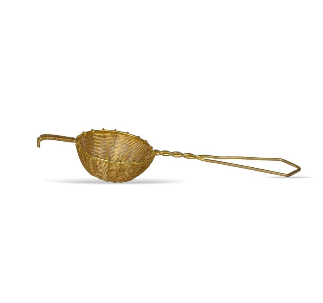 Brass strainer long